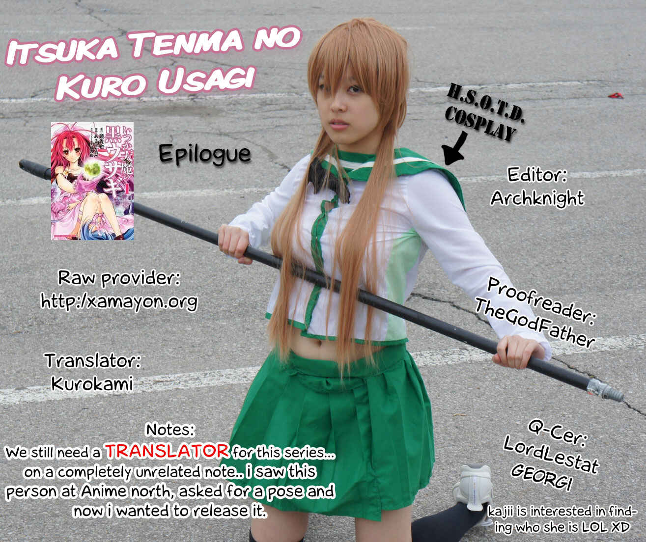 Page 19 Chapter 8.5 Itsuka Tenma no Kuro Usagi