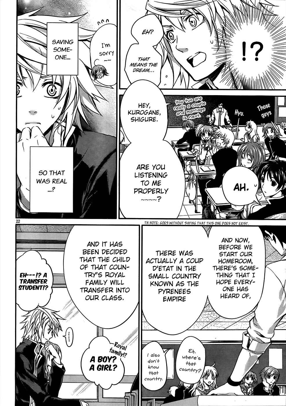 Page 4 Chapter 8.5 Itsuka Tenma no Kuro Usagi