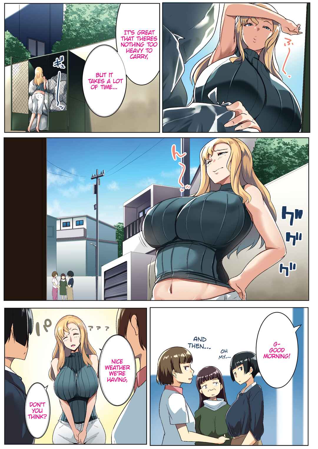 Page 4 Chapter Unknown_e2a5 Kinpatsu Tsuma no Otomodachi