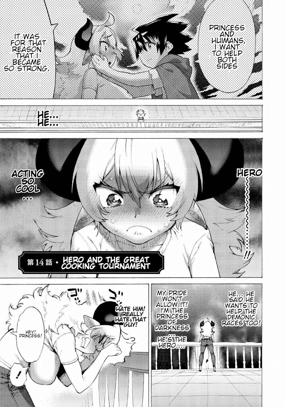 Page 1 Chapter 14 Yuusha to Maou no LoveCom