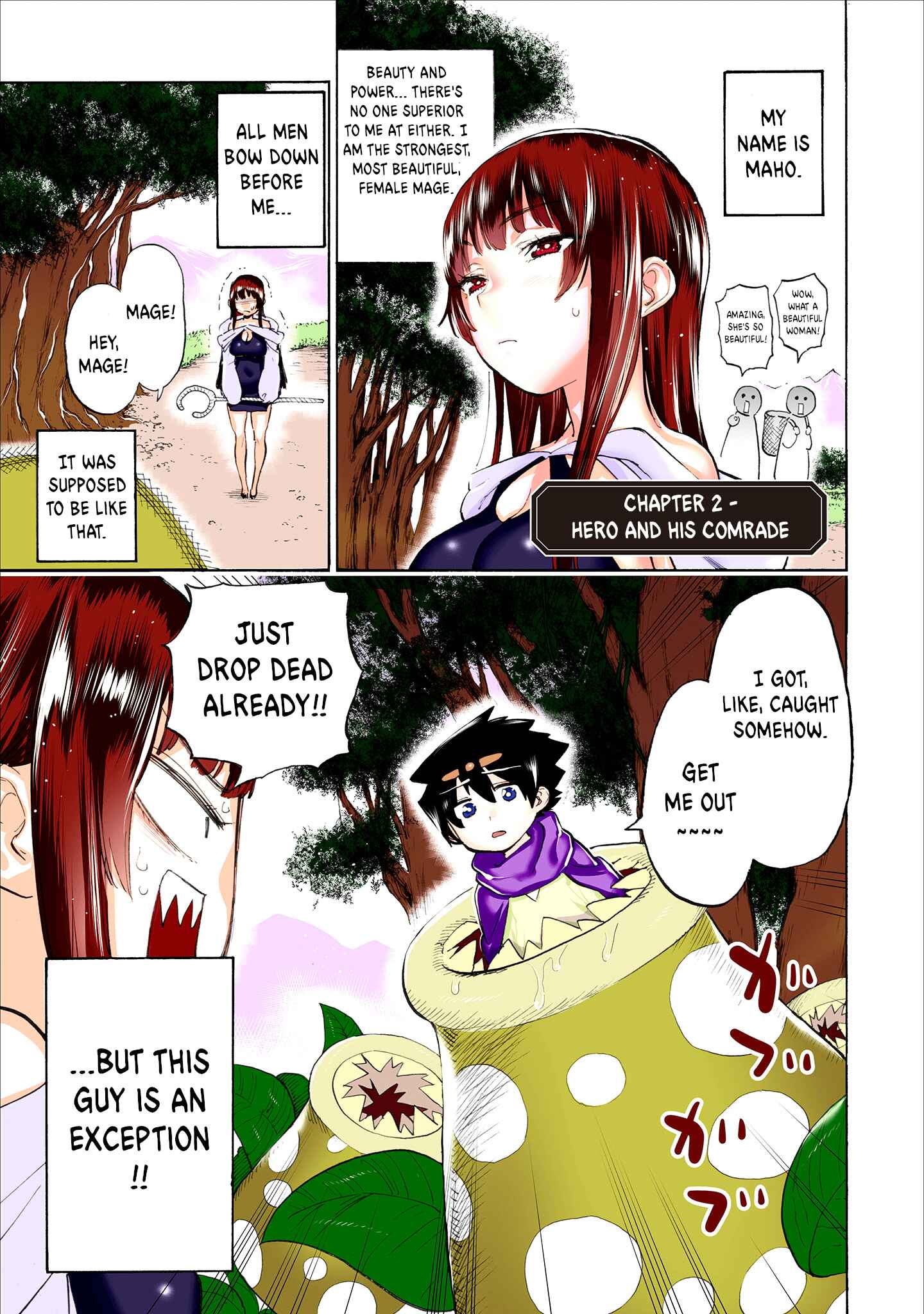 Page 1 Chapter 9.4 Yuusha to Maou no LoveCom