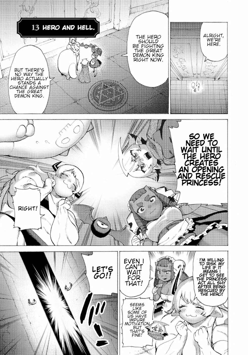 Page 1 Chapter 13 Yuusha to Maou no LoveCom
