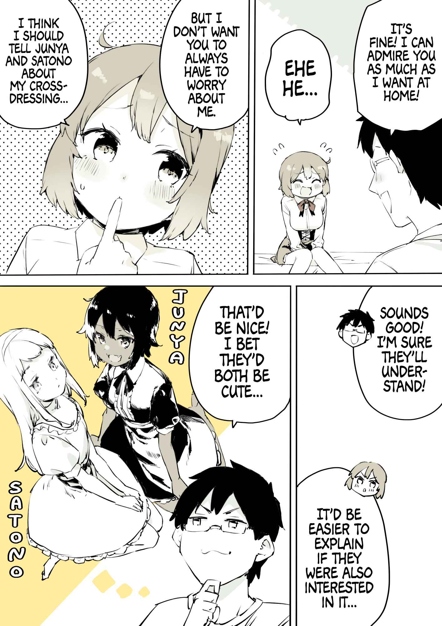 Page 2 Chapter 21 Josou wo Yamerarenaku Naru Otokonoko no Hanashi