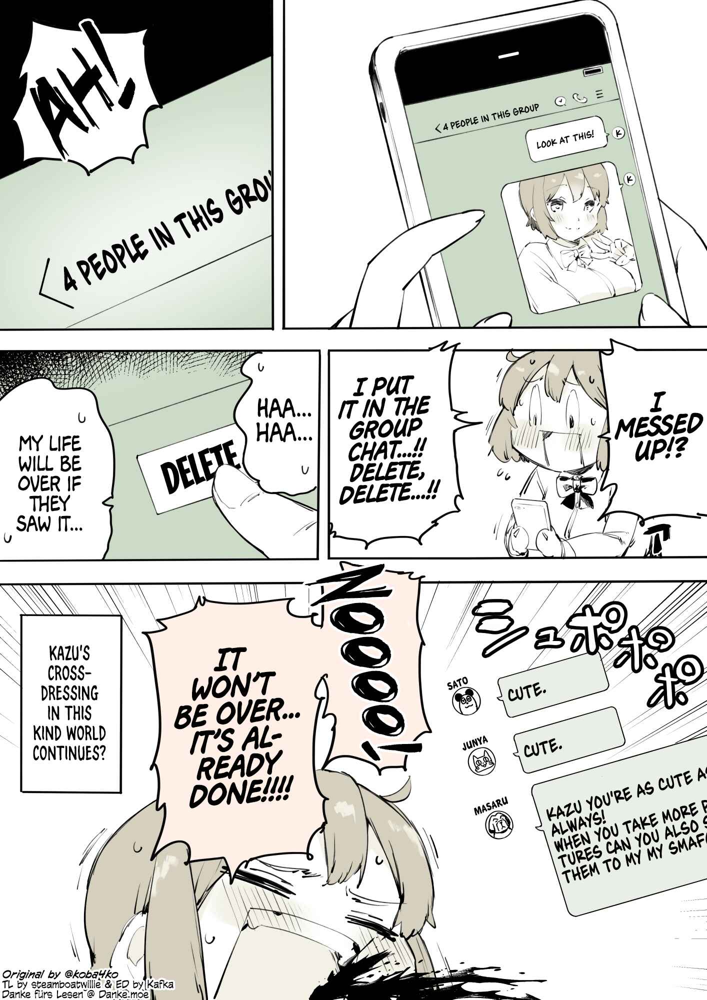Page 4 Chapter 22 Josou wo Yamerarenaku Naru Otokonoko no Hanashi