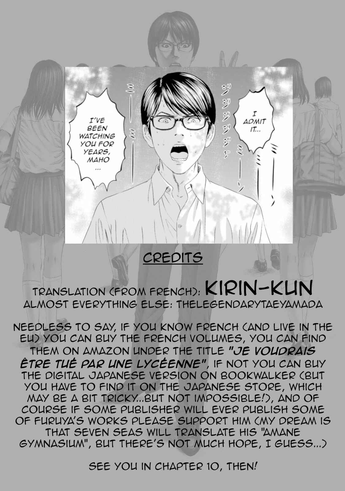 Page 33 Chapter 9 I Want To Be Killed by a JK