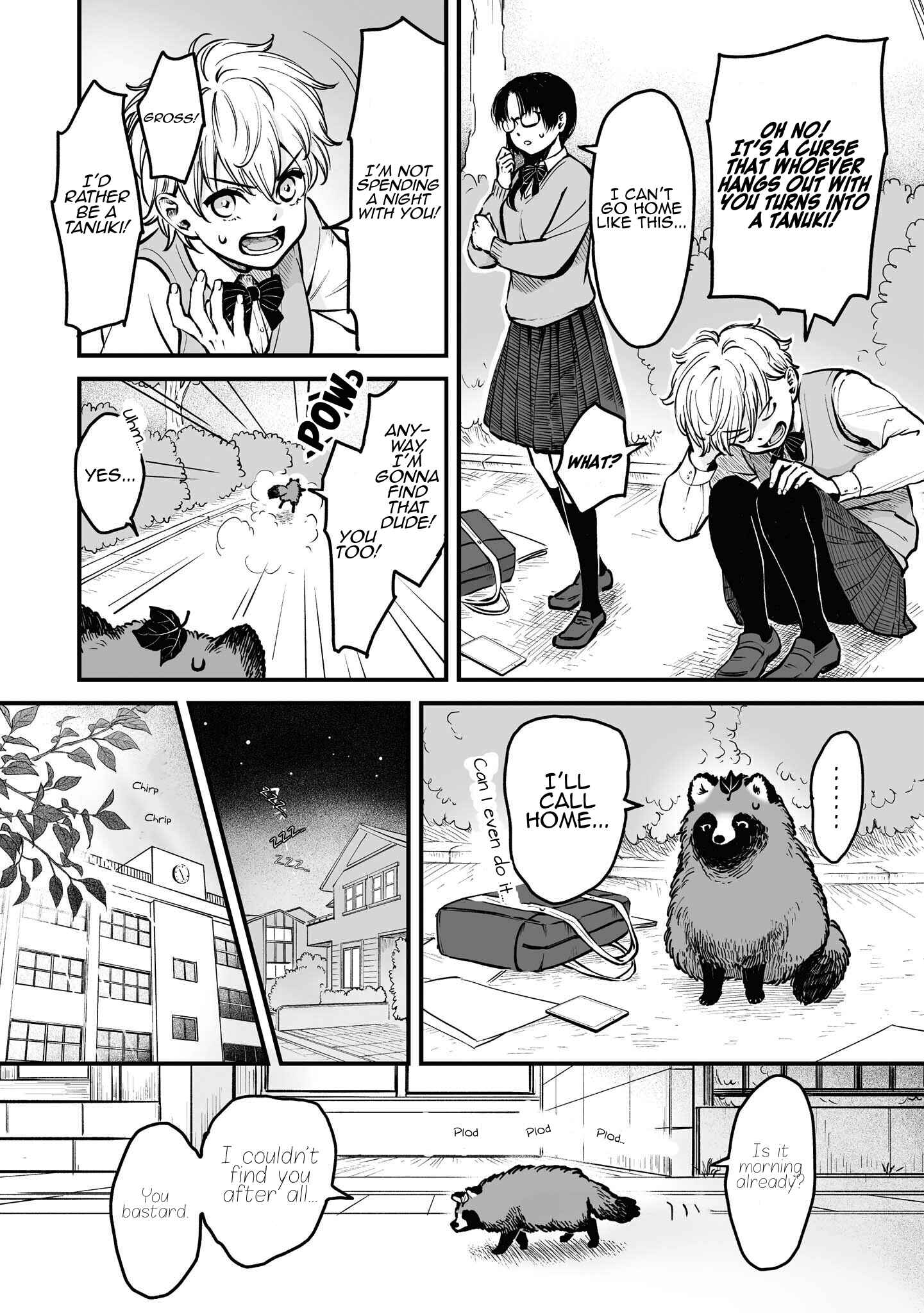 Page 5 Chapter 9.1 Omae, Tanuki ni Naranee ka?