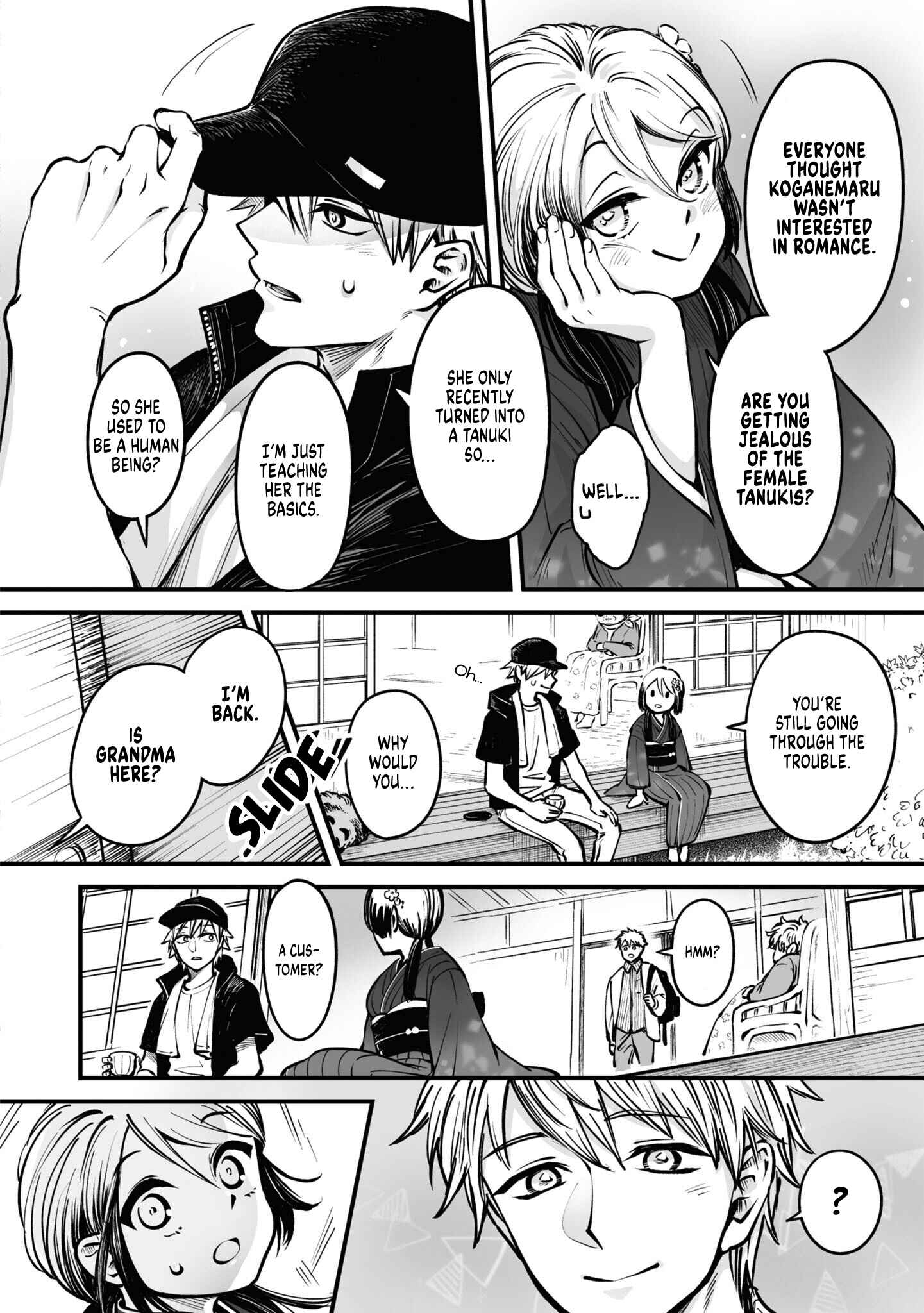 Page 7 Chapter 12 Omae, Tanuki ni Naranee ka?