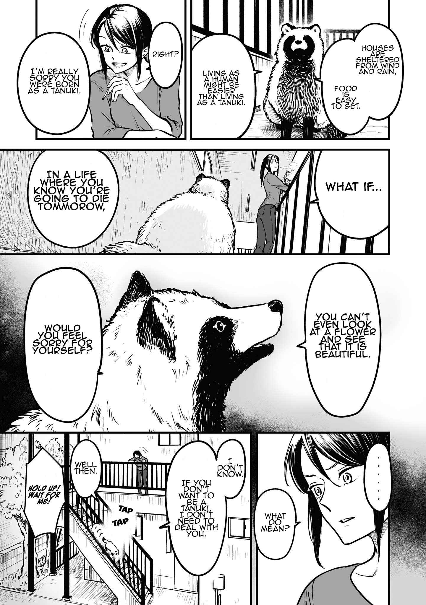 Page 4 Chapter 5 Omae, Tanuki ni Naranee ka?