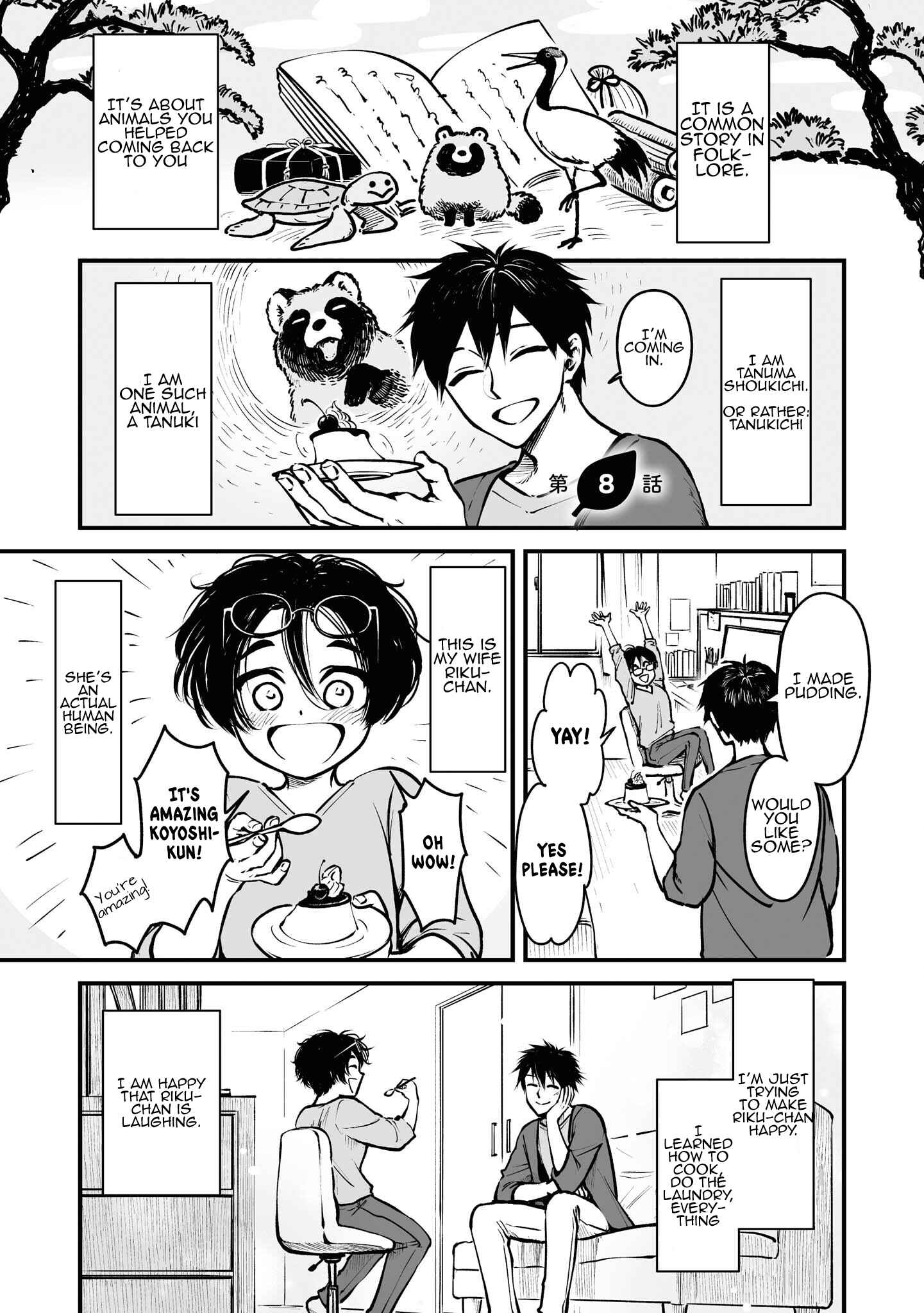 Page 2 Chapter 8 Omae, Tanuki ni Naranee ka?