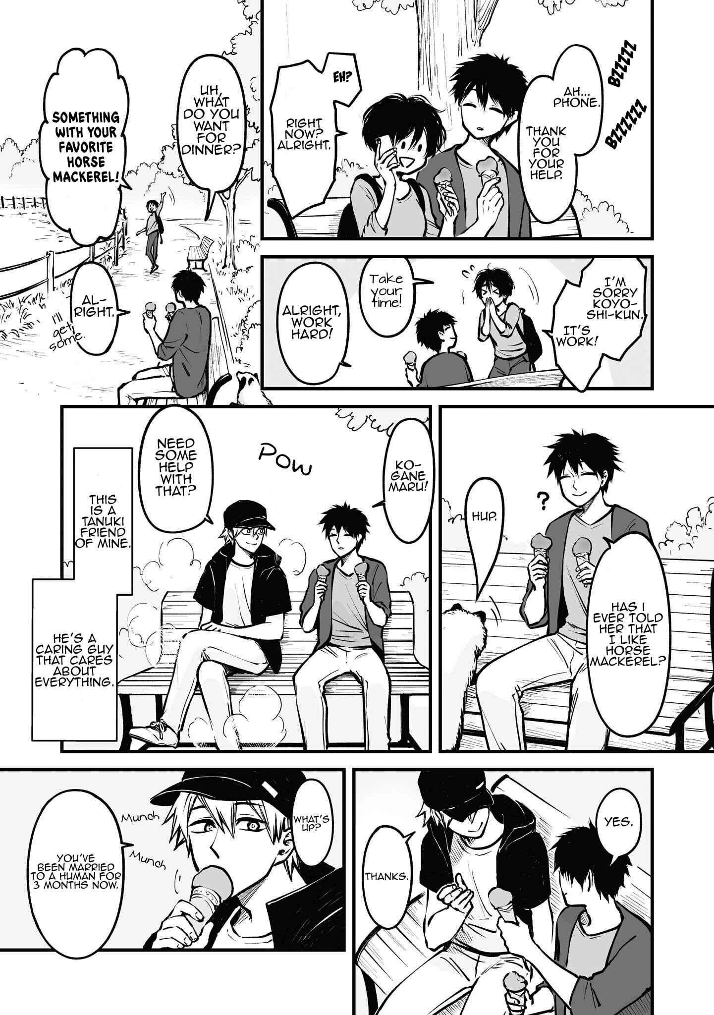 Page 4 Chapter 8 Omae, Tanuki ni Naranee ka?