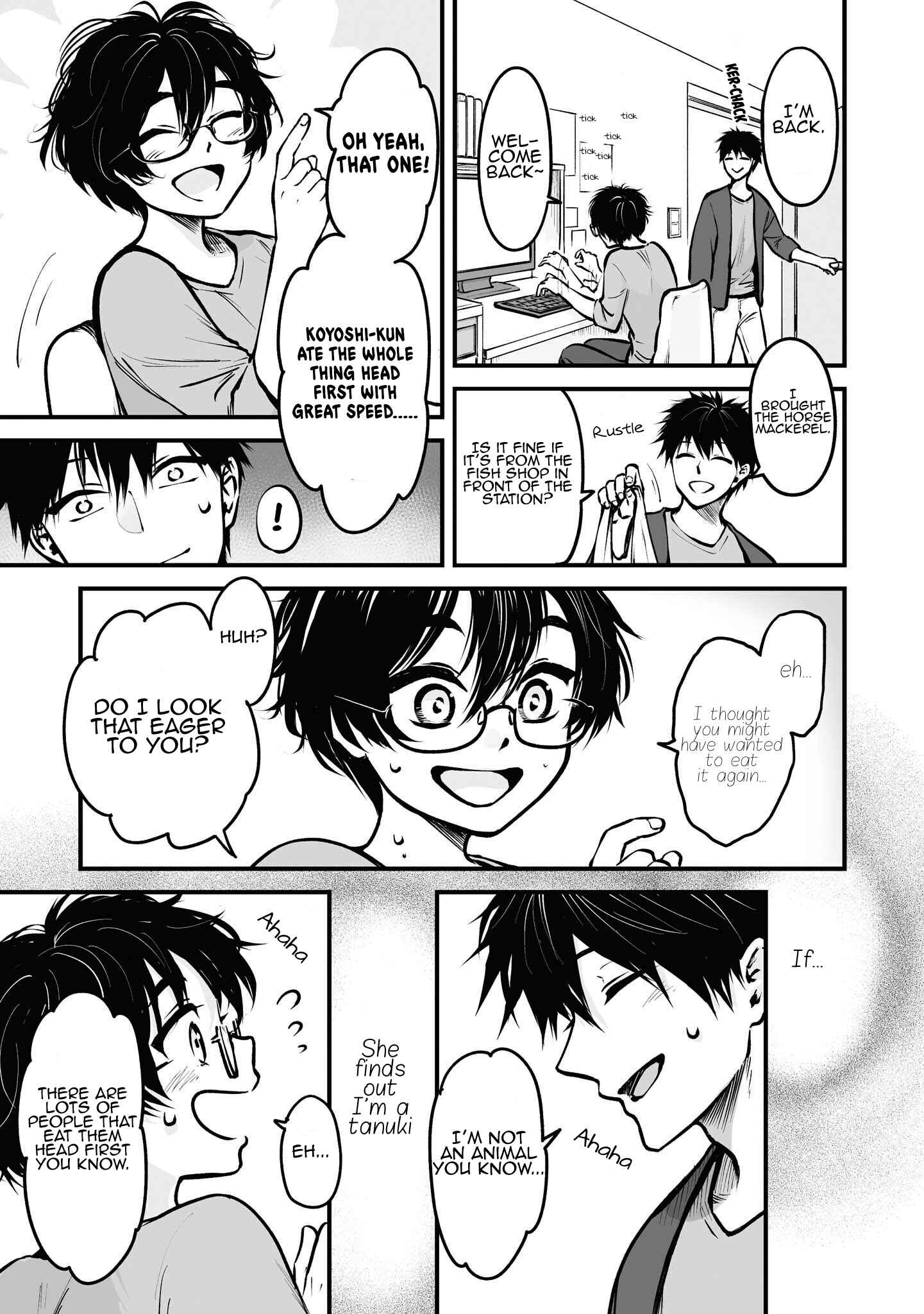 Page 8 Chapter 8 Omae, Tanuki ni Naranee ka?