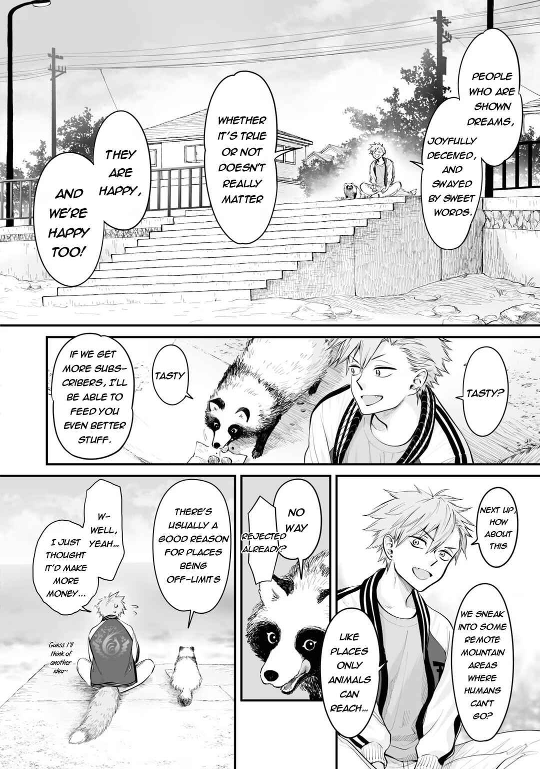 Page 10 Chapter 22 Omae, Tanuki ni Naranee ka?