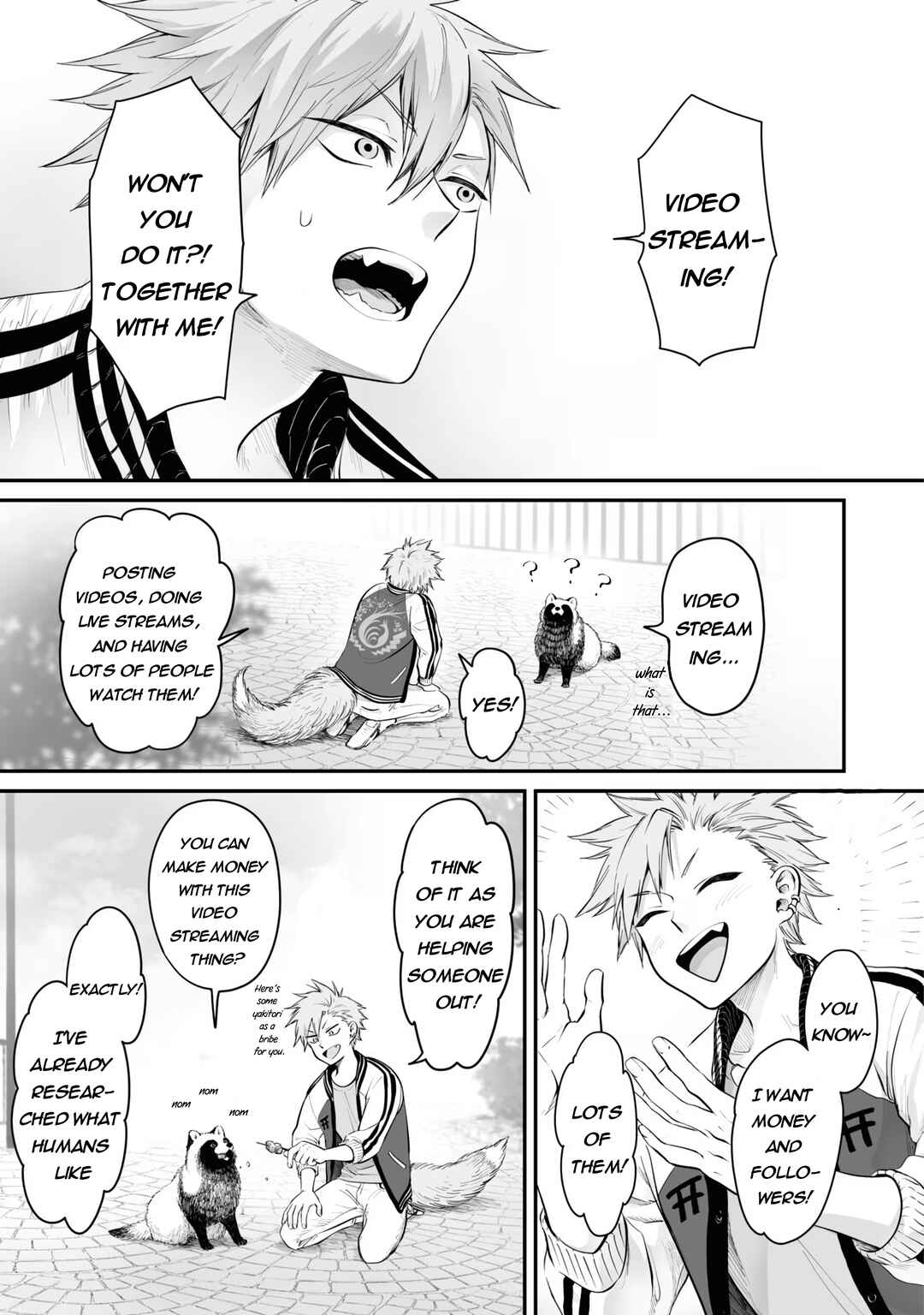 Page 7 Chapter 22 Omae, Tanuki ni Naranee ka?