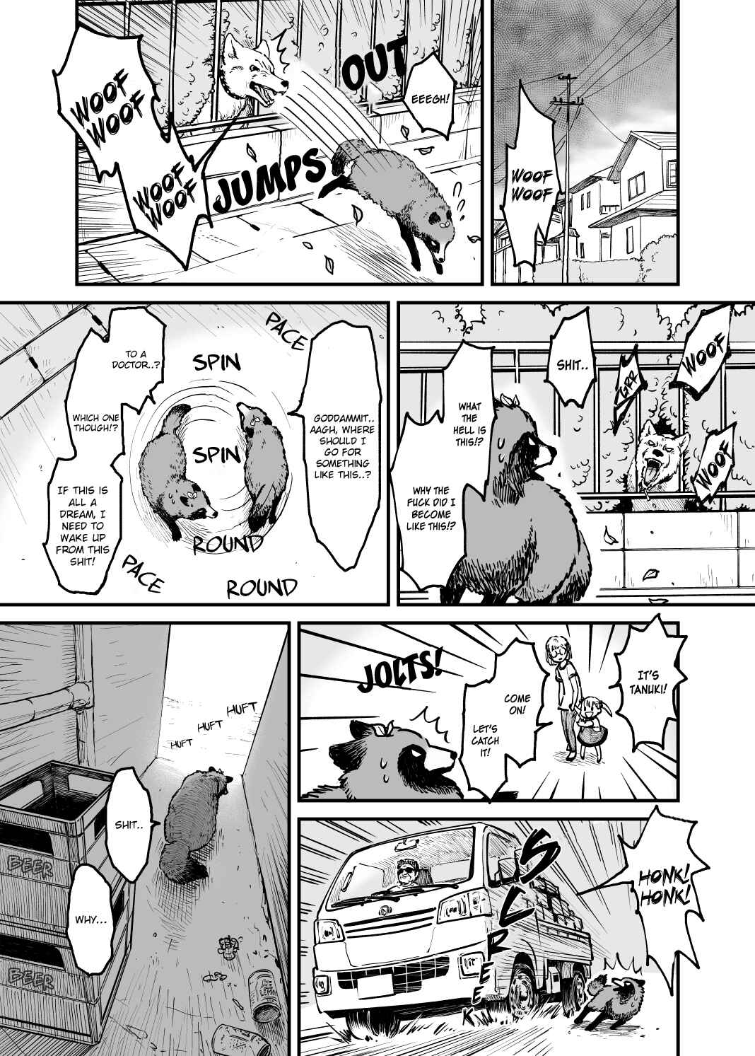 Page 3 Chapter 4 Omae, Tanuki ni Naranee ka?