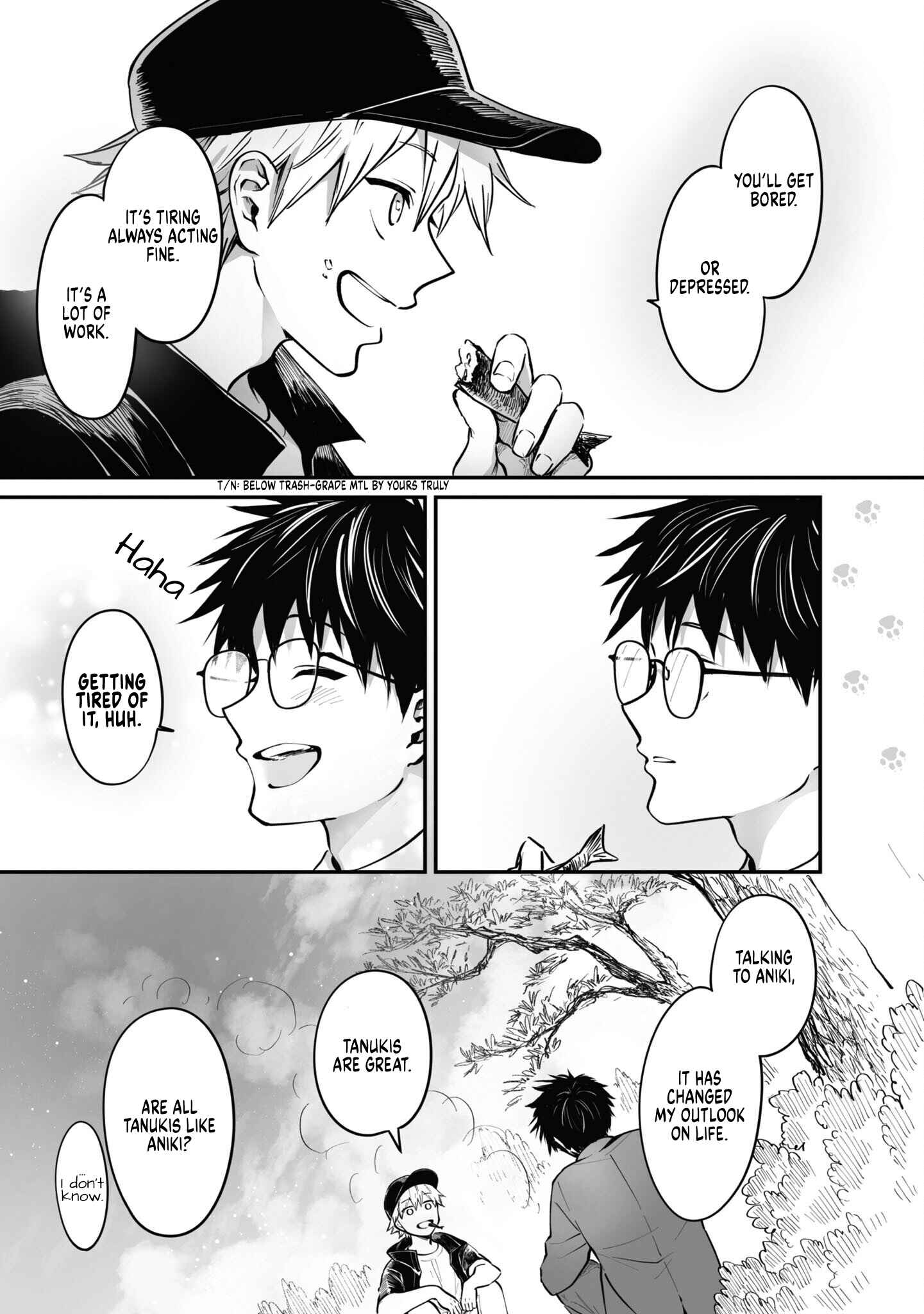 Page 3 Chapter 13.5 Omae, Tanuki ni Naranee ka?