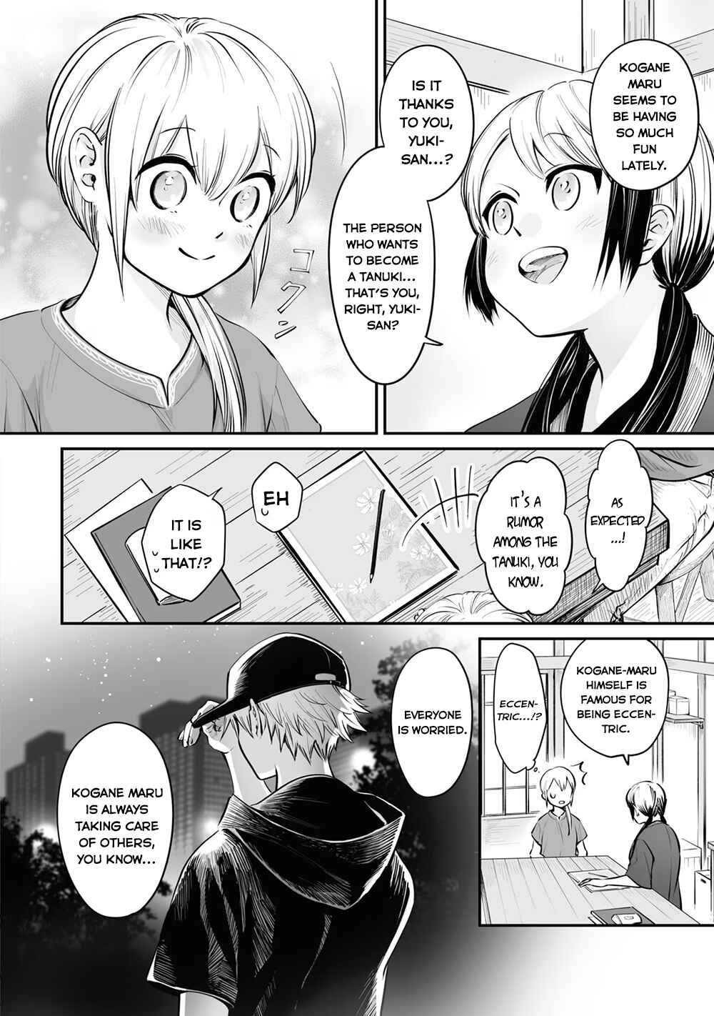 Page 6 Chapter 21.1 Omae, Tanuki ni Naranee ka?