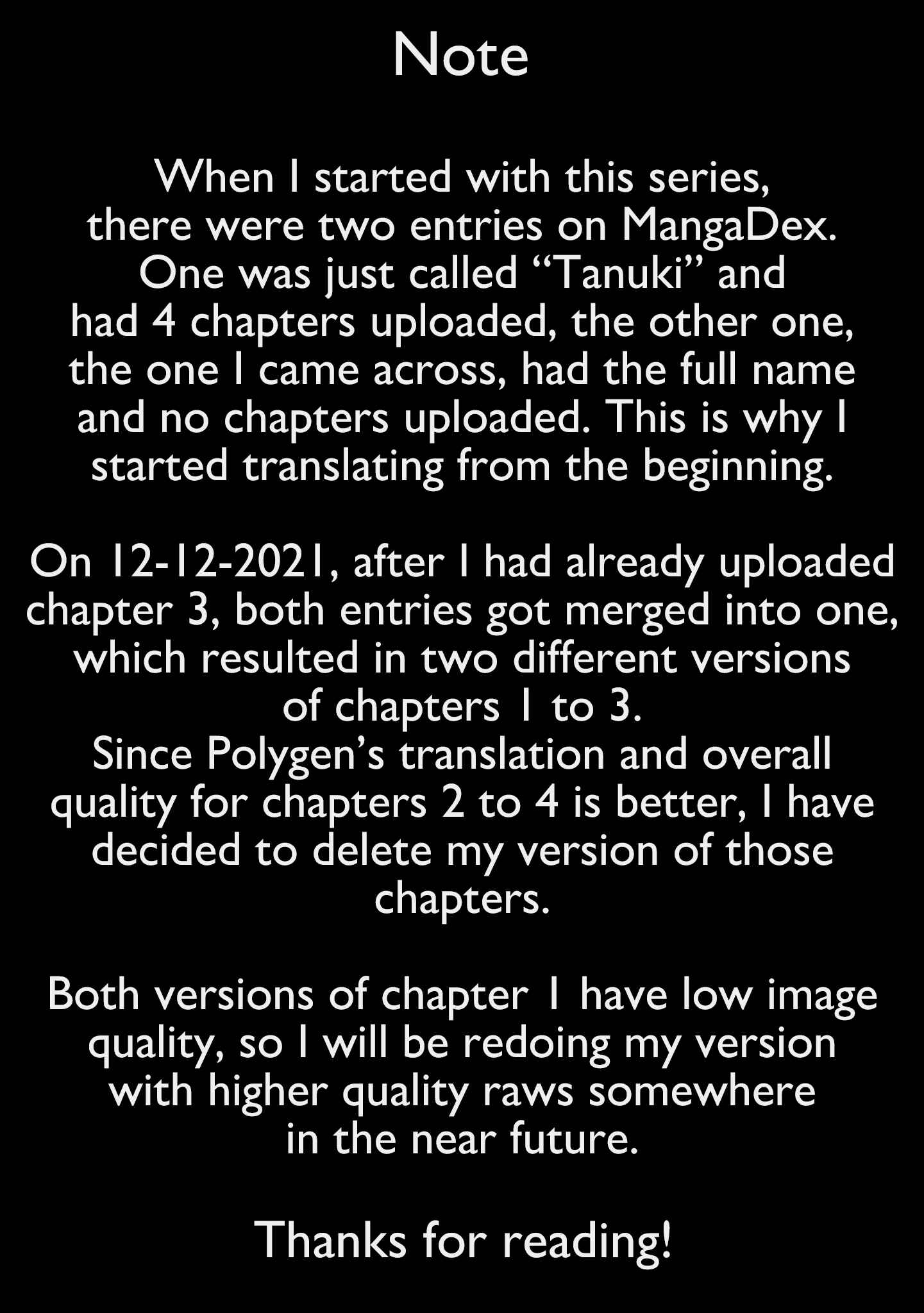 Page 5 Chapter 7.5 Omae, Tanuki ni Naranee ka?