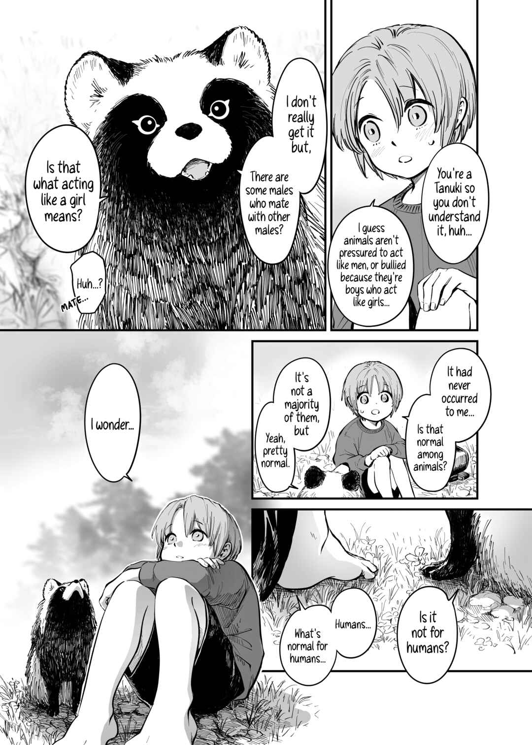 Page 3 Chapter 26 Omae, Tanuki ni Naranee ka?