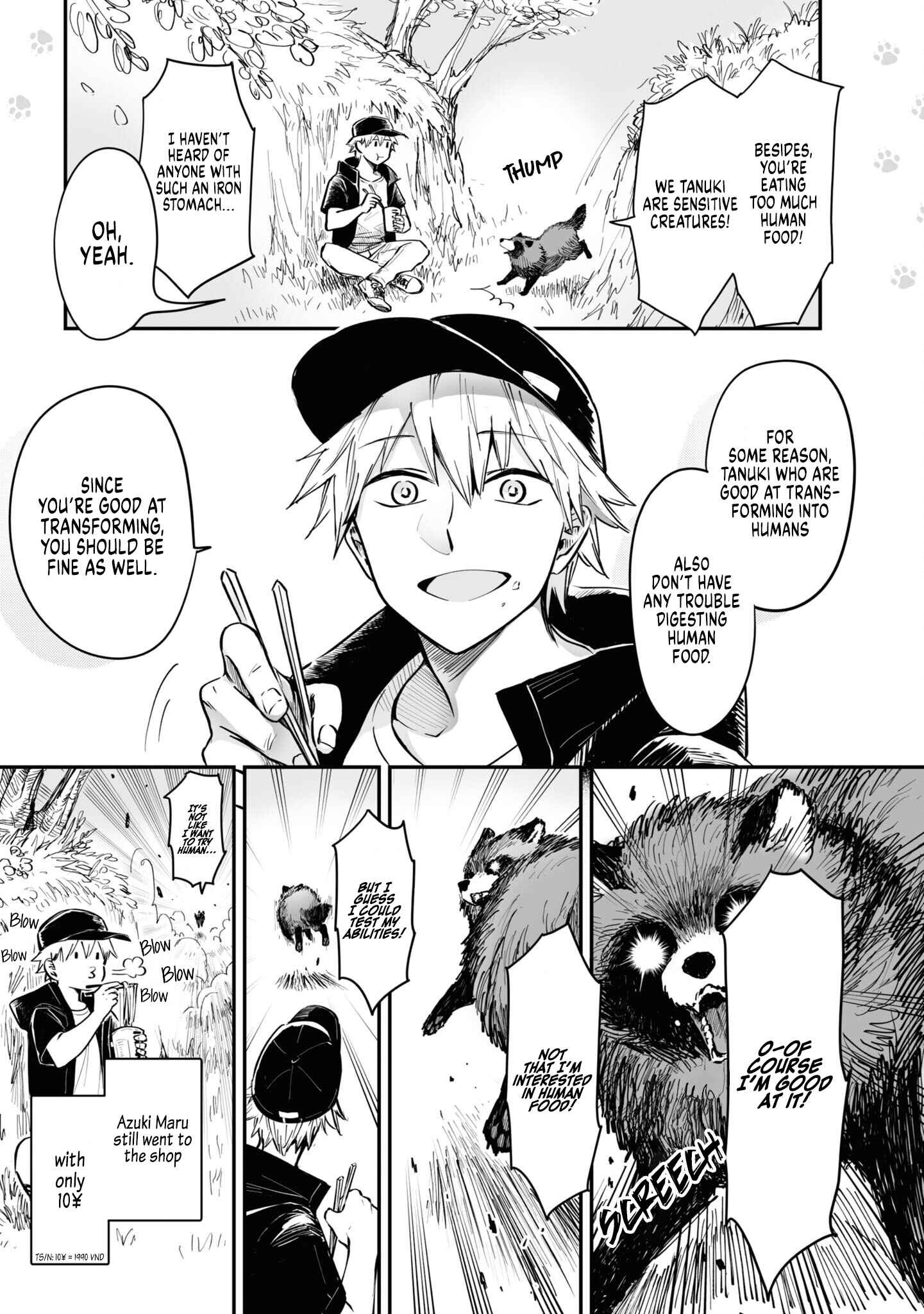 Page 2 Chapter 17.5 Omae, Tanuki ni Naranee ka?