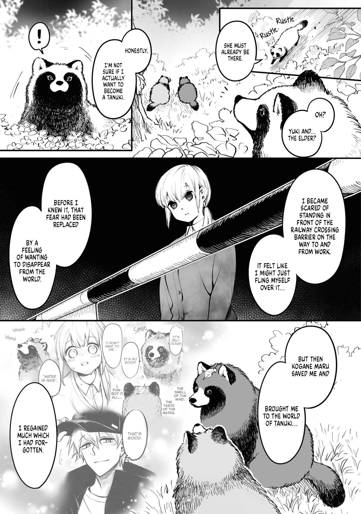 Page 3 Chapter 18 Omae, Tanuki ni Naranee ka?