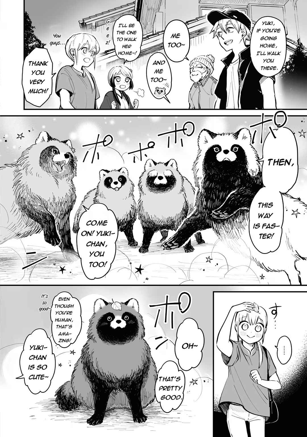 Page 3 Chapter 21.5 Omae, Tanuki ni Naranee ka?