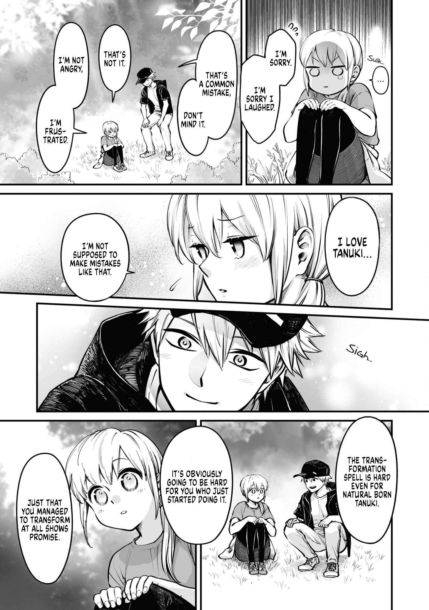Page 6 Chapter 14 Omae, Tanuki ni Naranee ka?