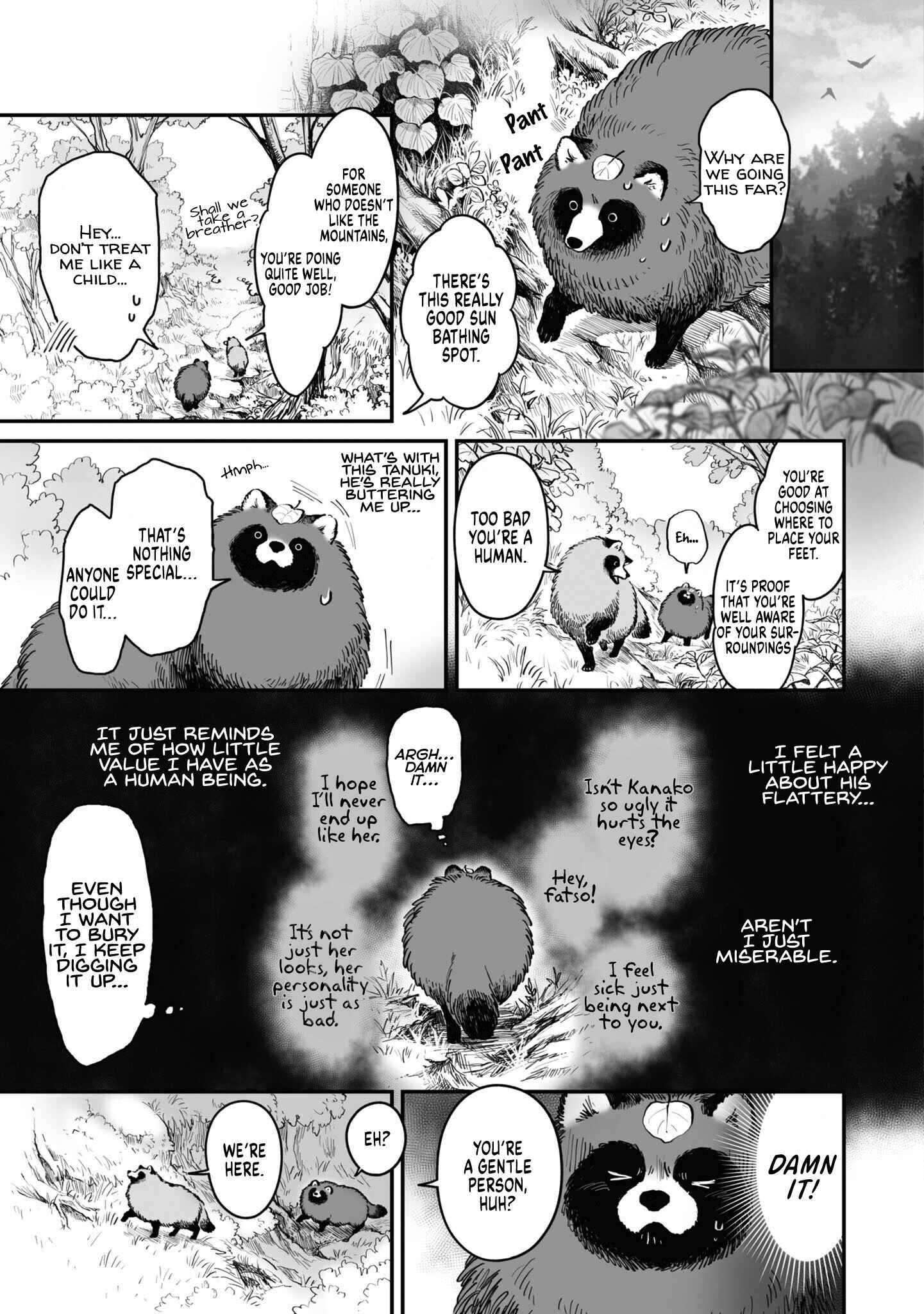 Page 4 Chapter 15 Omae, Tanuki ni Naranee ka?