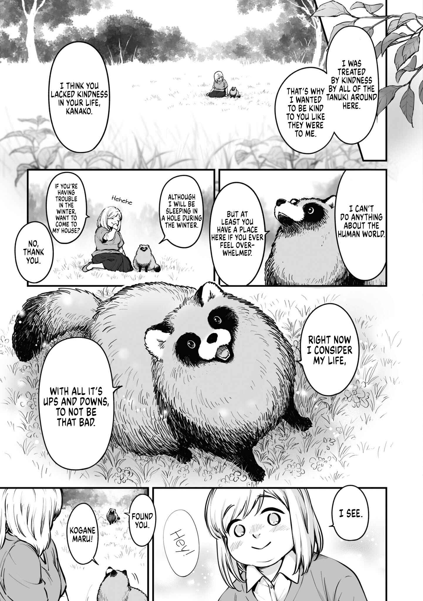 Page 8 Chapter 15 Omae, Tanuki ni Naranee ka?