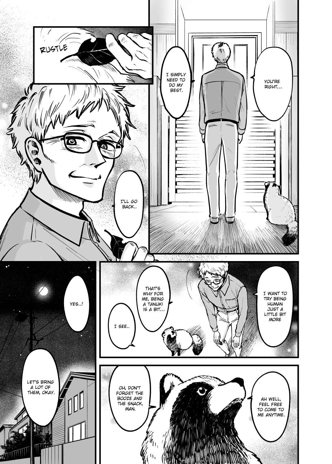 Page 7 Chapter 2 Omae, Tanuki ni Naranee ka?