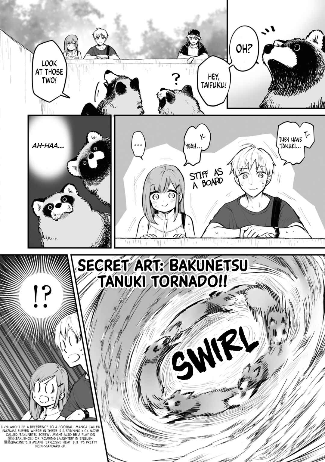Page 6 Chapter 20 Omae, Tanuki ni Naranee ka?