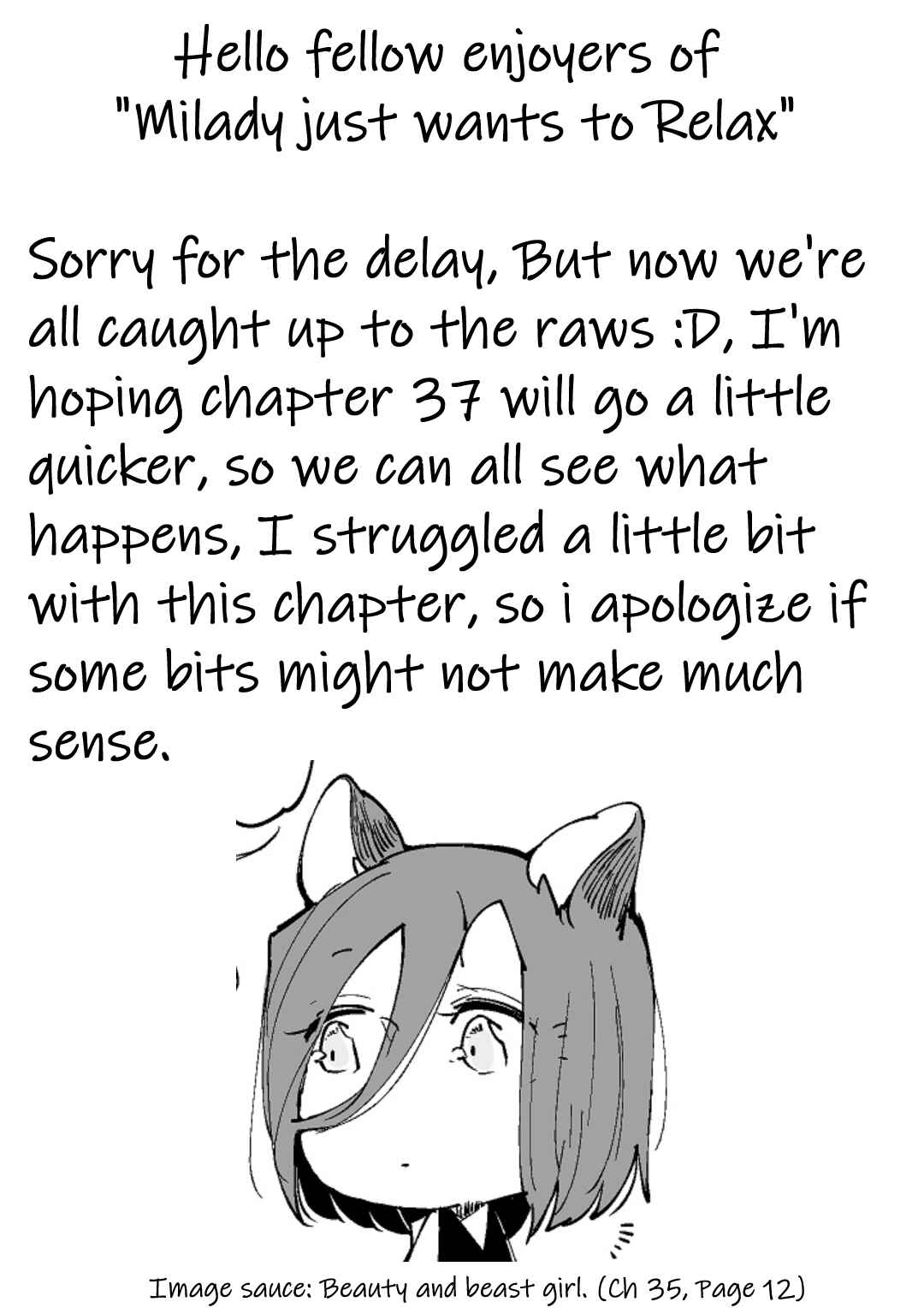 Page 1 Chapter 36 Reijou wa Mattari wo Goshomou.