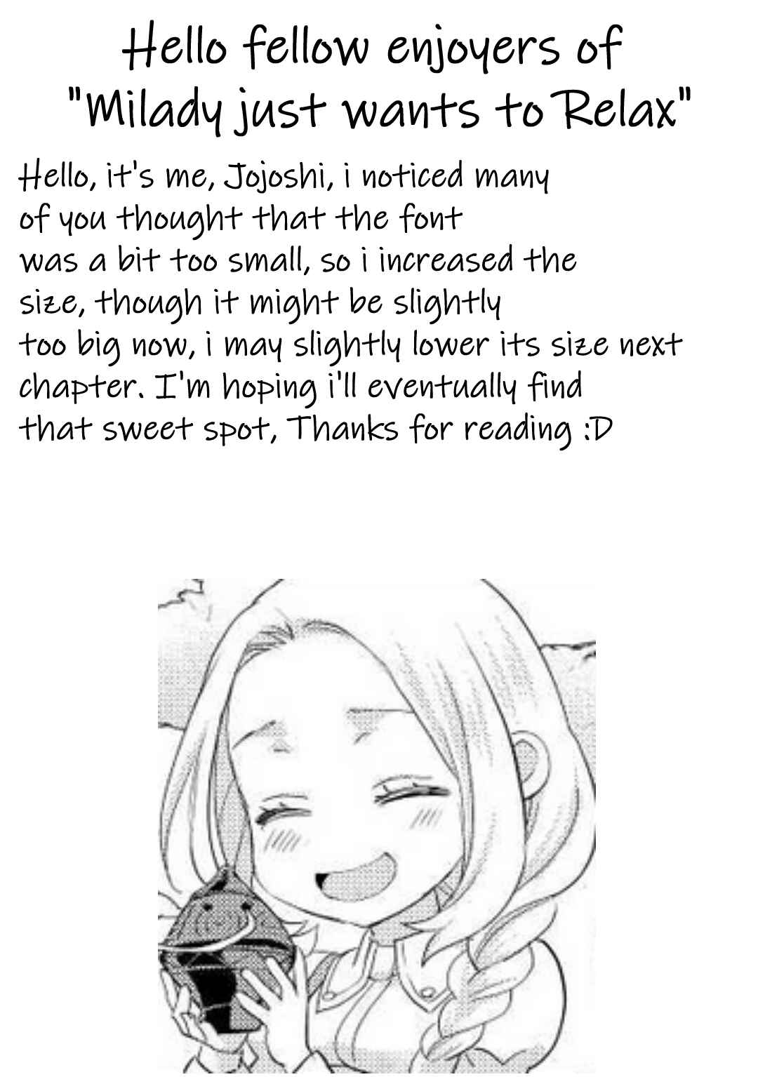 Page 1 Chapter 35 Reijou wa Mattari wo Goshomou.