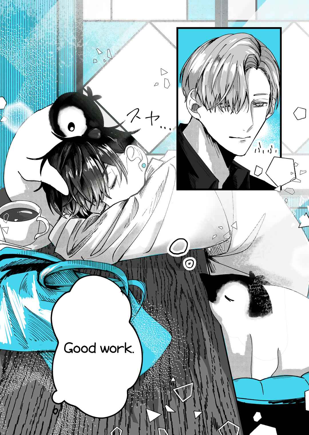 Page 12 Chapter 2 Penguin Kissa wa Kyo mo Seiten