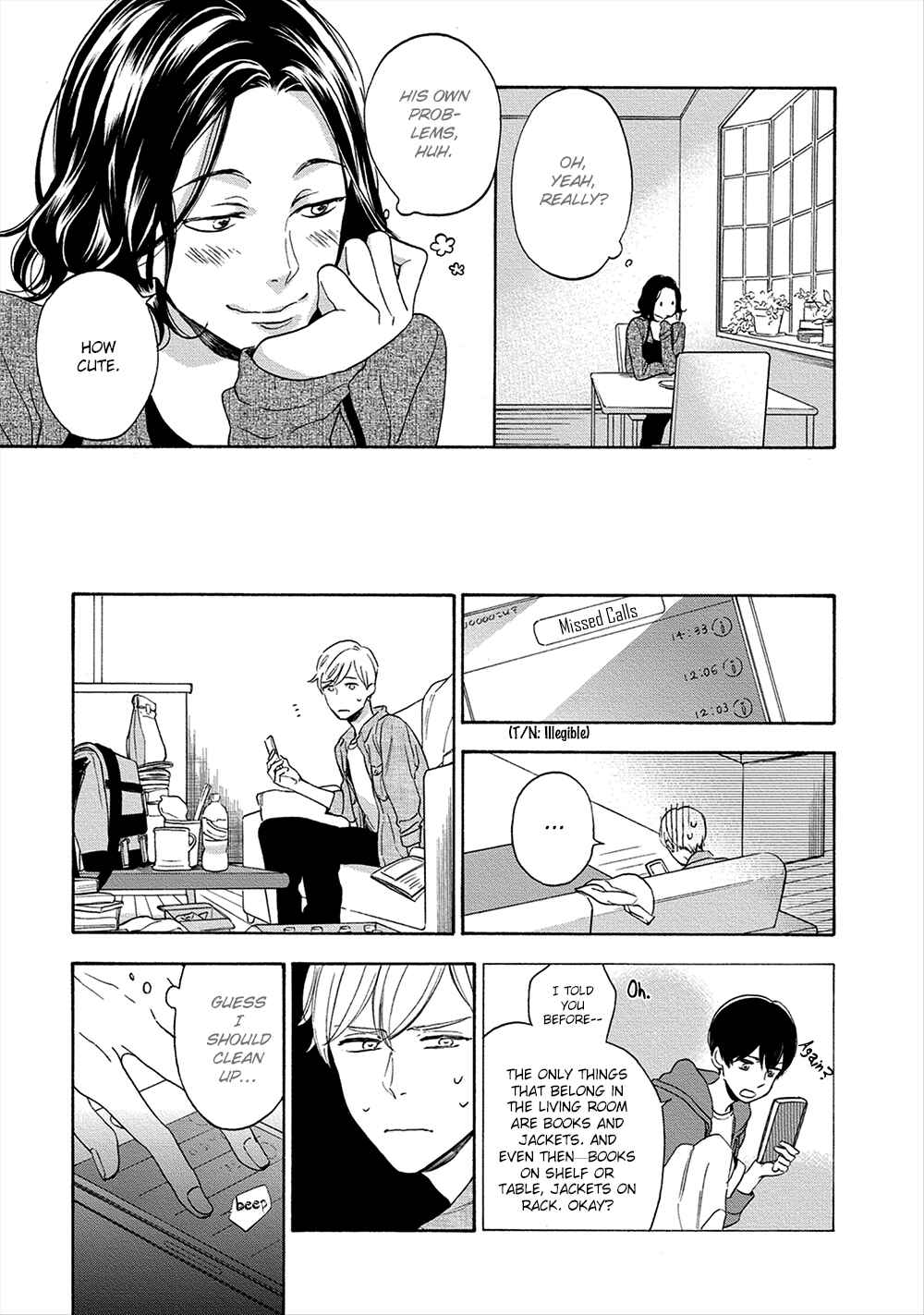 Page 13 Chapter 4 Hana to Kurumi to Amai Seikatsu