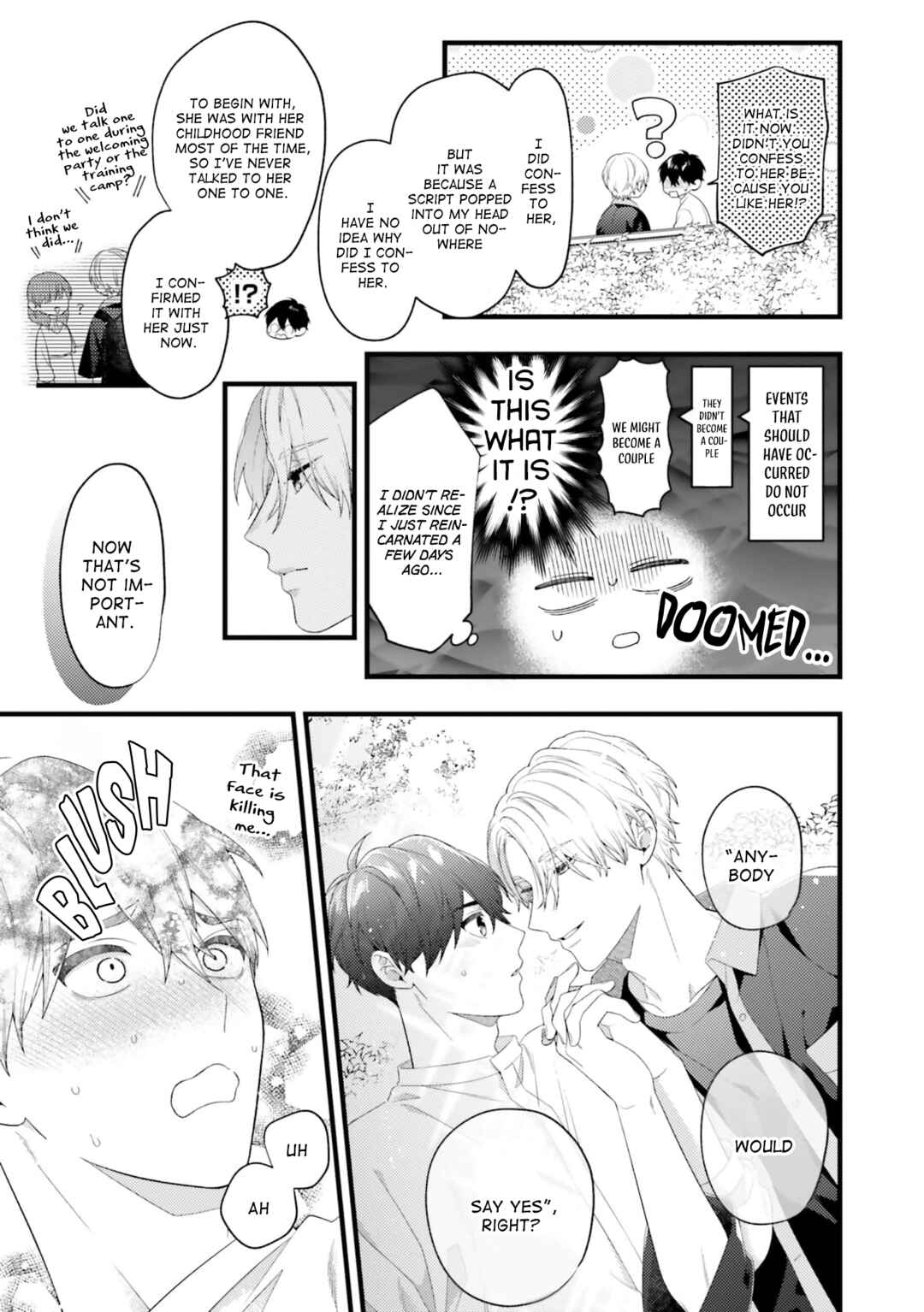 Page 18 Chapter Unknown_3ea1 Tensei Shita Ore ga Shoujo Manga no Oshi to Koi Nantei Sekai Tensei BL Anthology
