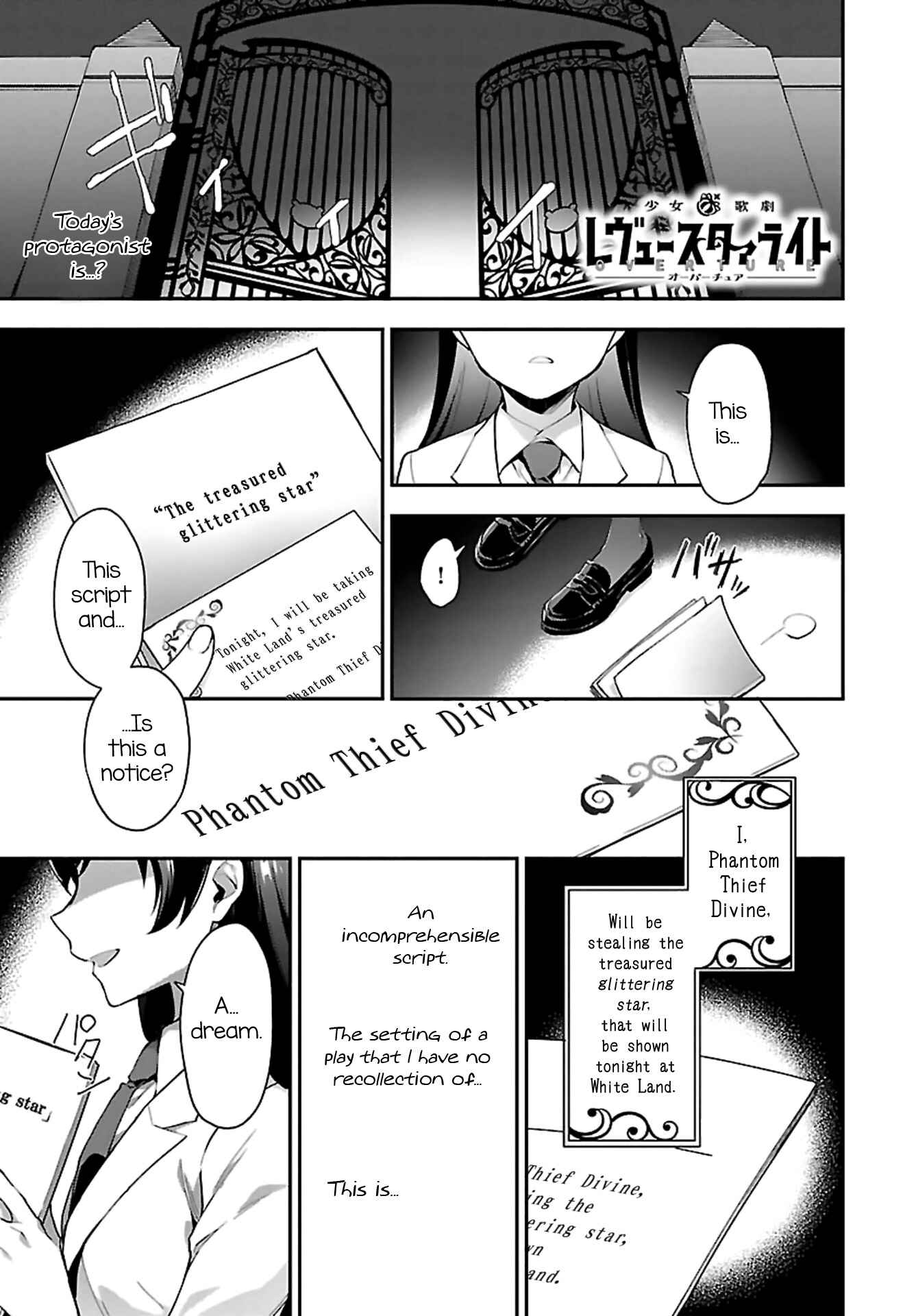 Page 1 Chapter 6 Shoujo☆Kageki Revue Starlight Overture