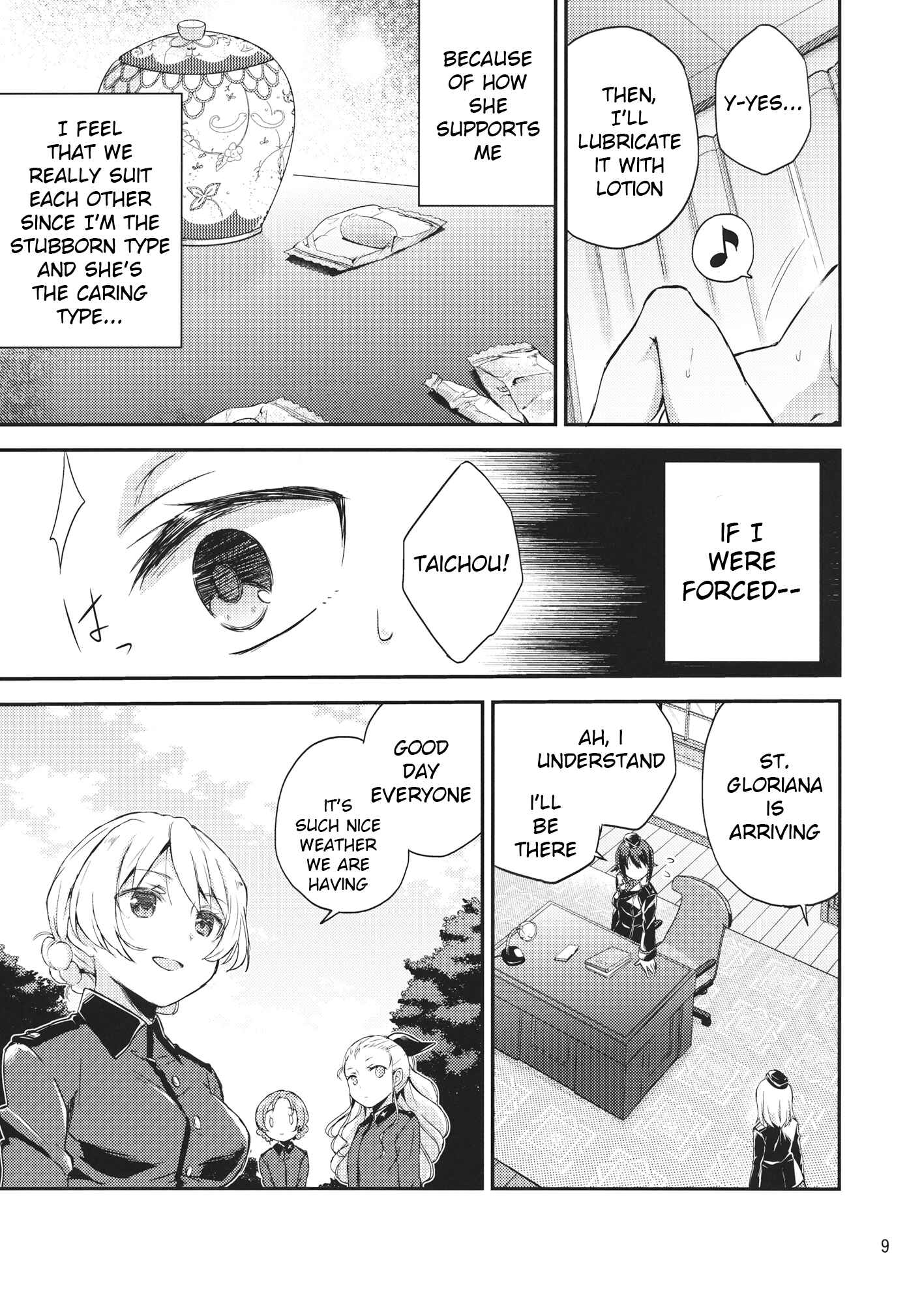 Page 8 Chapter Unknown_d912 Girls und Panzer - Amedama to Inu (Doujinshi)
