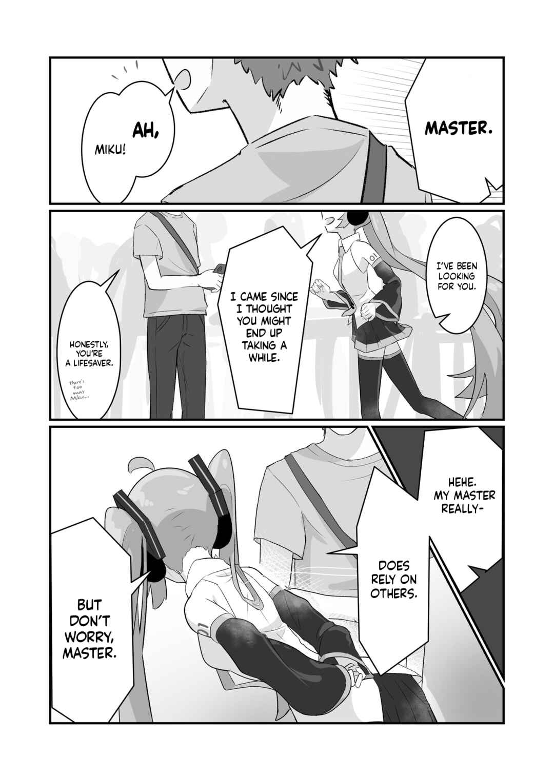 Page 20 Chapter Unknown_5872 The story of Hatsune Miku being called by her master’s surname