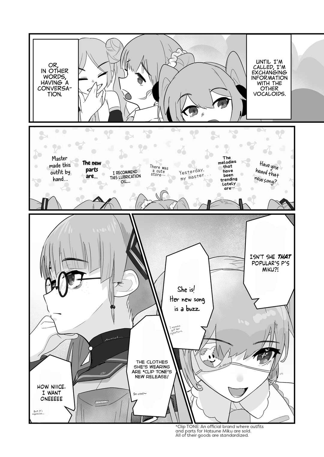 Page 7 Chapter Unknown_5872 The story of Hatsune Miku being called by her master’s surname