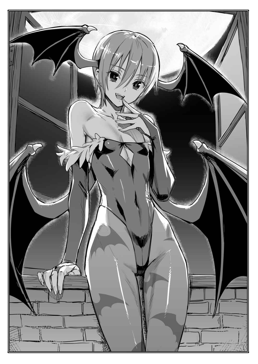 Page 2 Chapter Unknown_9ef2 Darkstalkers - Succubus ni Seiki o Sui Torarechau Copy Bon (Doujinshi)