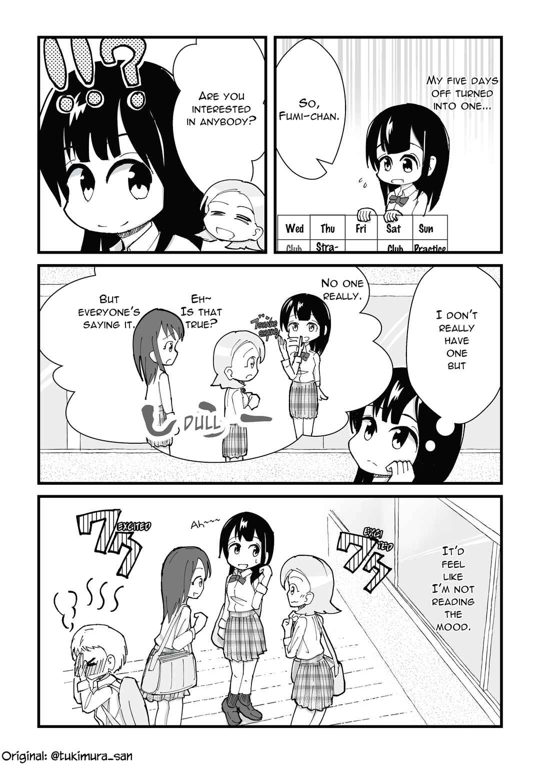 Page 4 Chapter 39 Tsukimura-san wa Hitori ga Ii