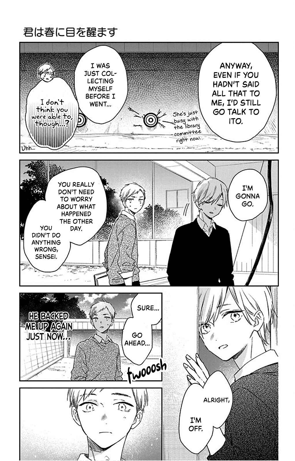 Page 31 Chapter 38 Kimi wa Haru ni Me o Samasu