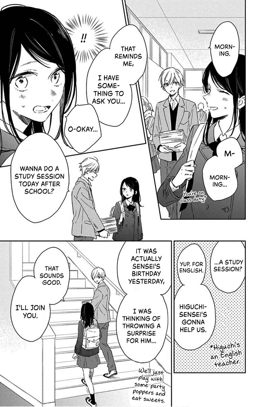 Page 12 Chapter 35 Kimi wa Haru ni Me o Samasu