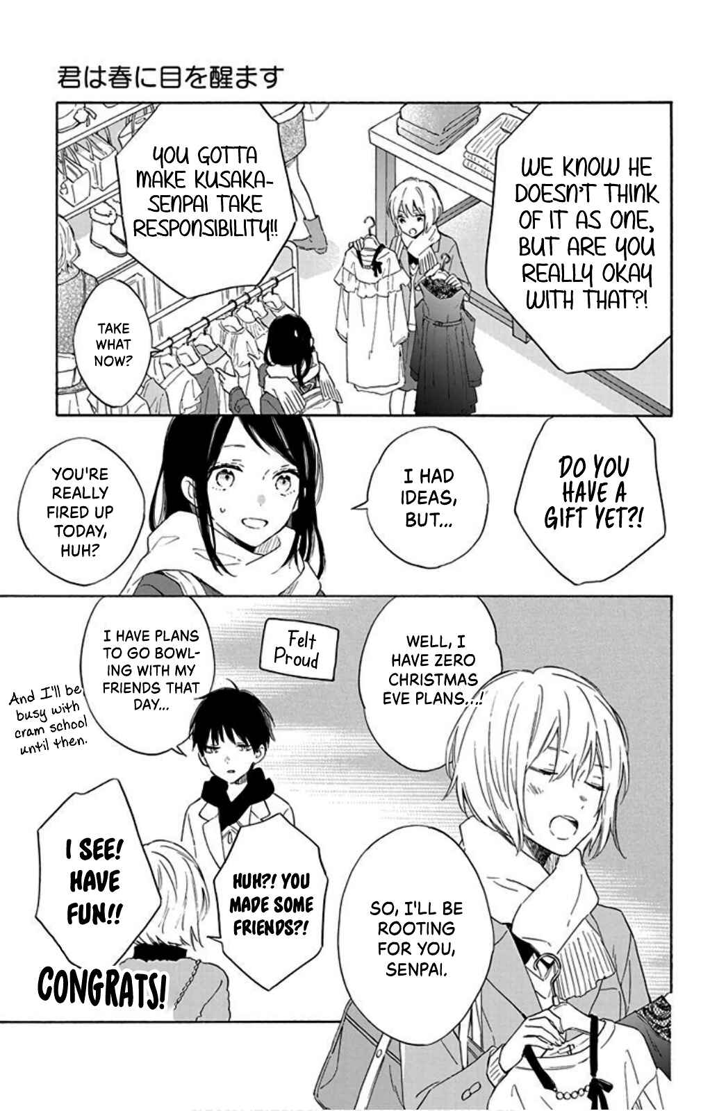 Page 5 Chapter 23 Kimi wa Haru ni Me o Samasu