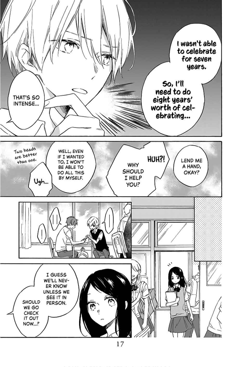 Page 18 Chapter 5 Kimi wa Haru ni Me o Samasu
