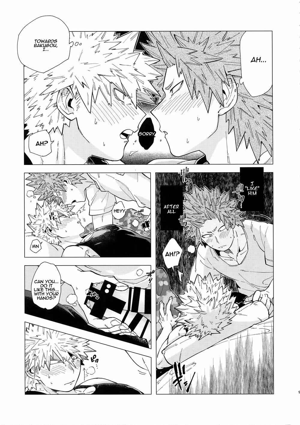 Page 10 Chapter Unknown_30c9 Boku no Hero Academia - Iwarenakutemo wakanda yo (Doujinshi)