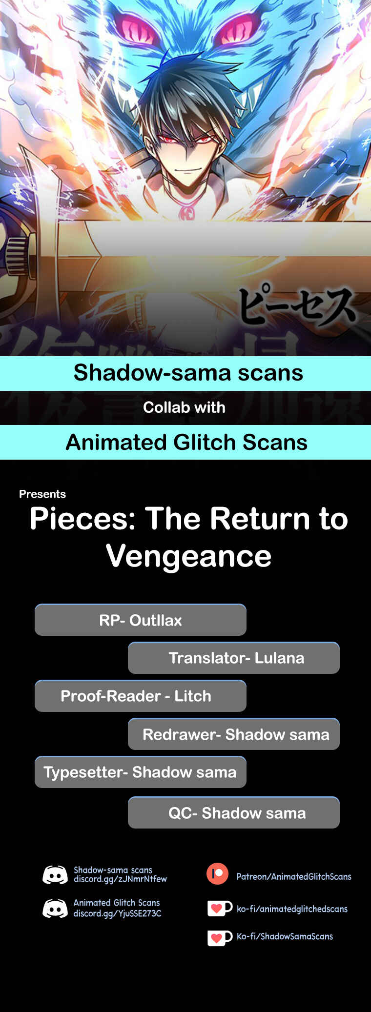 Page 1 Chapter 2 Pieces: The Return to Vengeance