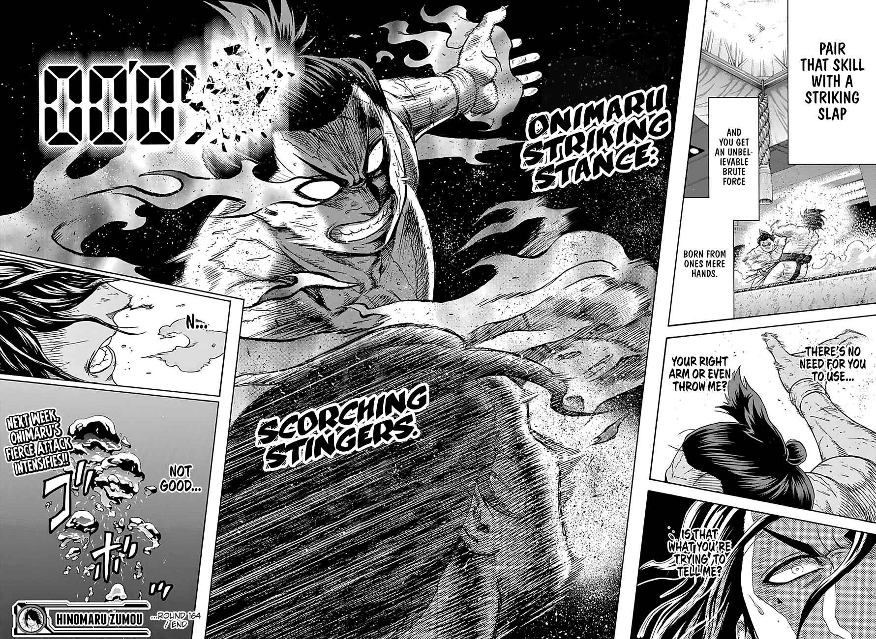Page 22 Chapter 164 Hinomaru Sumo