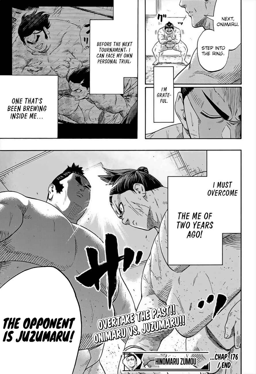 Page 19 Chapter 176 Hinomaru Sumo