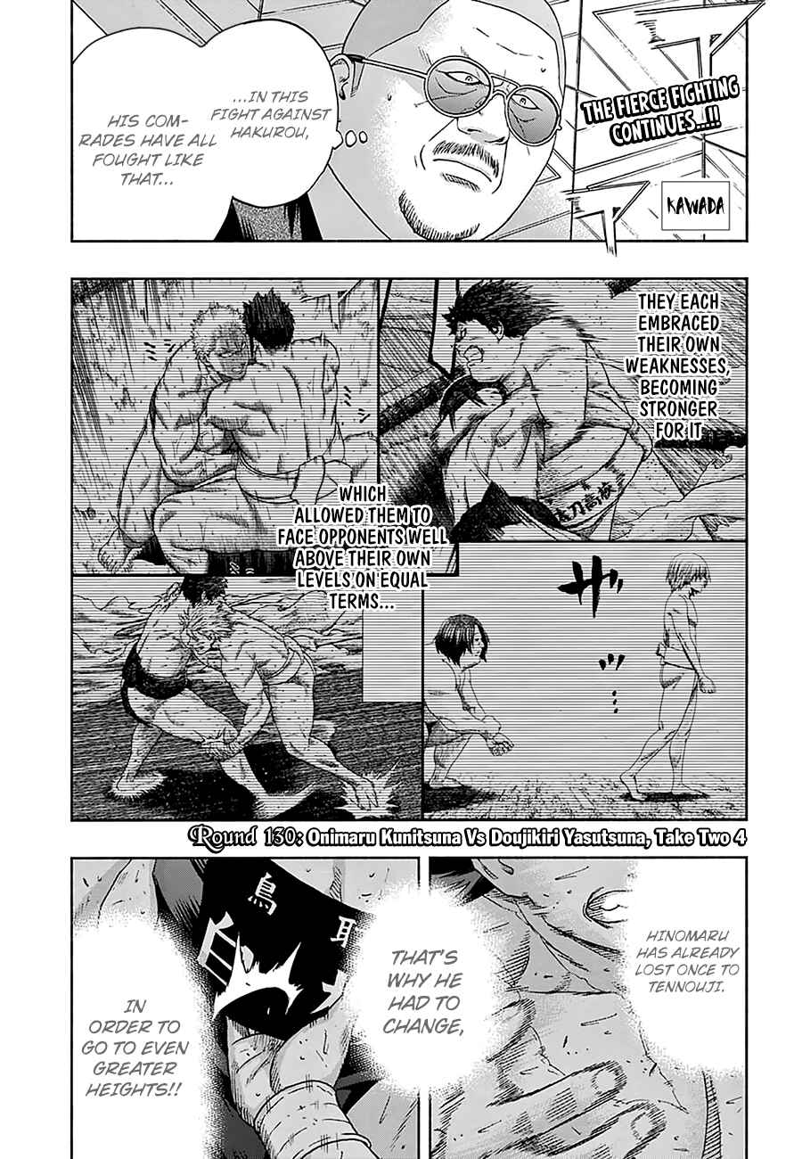 Page 2 Chapter 130 Hinomaru Sumo